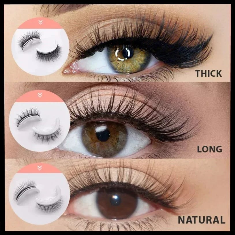 👁️ ACHETEZ 1 OFFREZ 1! ✨ Cils Auto-Adhésifs Imperméables & Réutilisables - Effet Naturel & Léger pour un Regard Magnétique en 5 Secondes 🌟💫