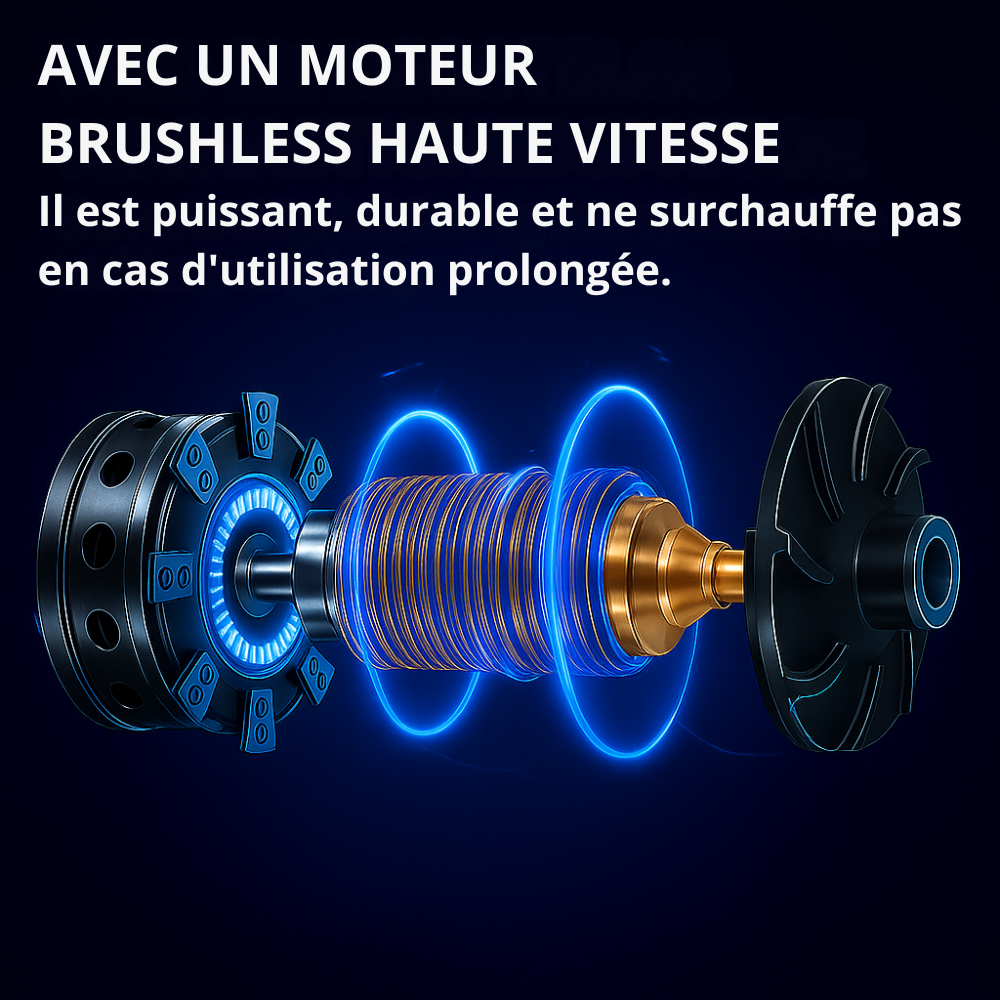 LeafBreeze™ | Akku-Laubbläser für die schnelle Beseitigung von Laub, Schmutz, Staub und alltäglichem Unrat