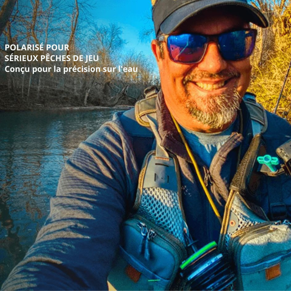 AquaVue™ | Premium-Sonnenbrille mit polarisierenden Gläsern für Angler