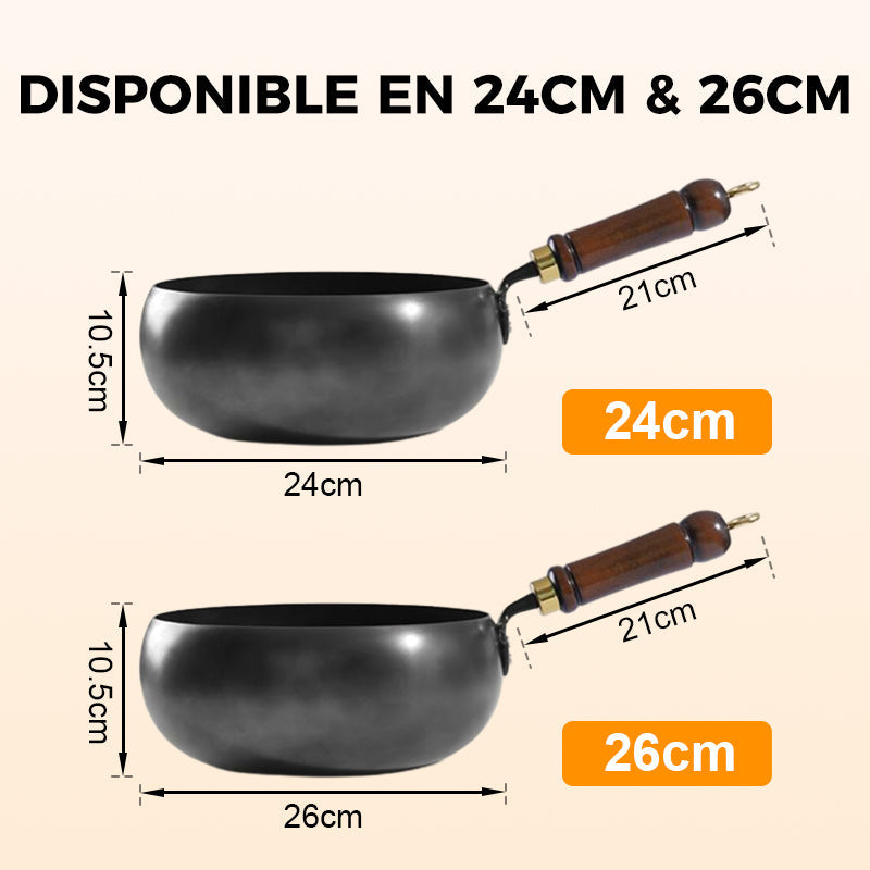 🔥Zeitlich begrenztes Angebot🔥Dickwandiger, unbeschichteter Eisentopf