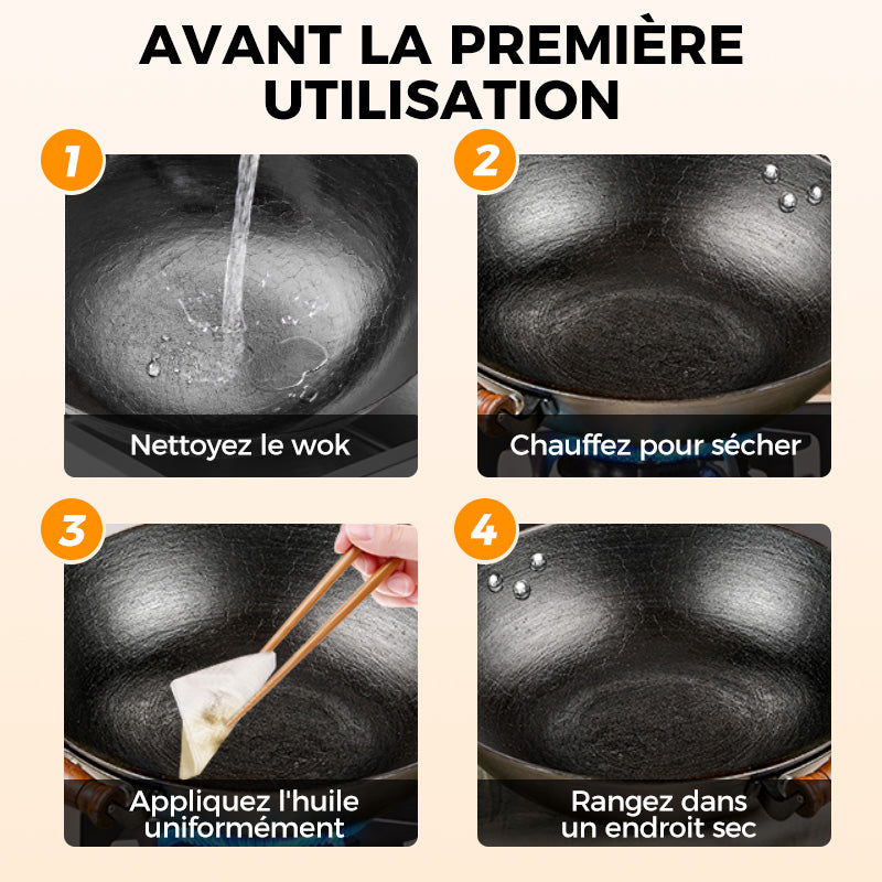 🔥Zeitlich begrenztes Angebot🔥Dickwandiger, unbeschichteter Eisentopf