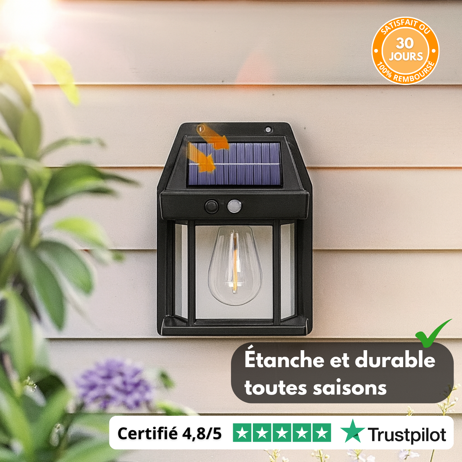 L80 PRO – Erhellen Sie Ihre Abende und sparen Sie gleichzeitig Energie ☀️