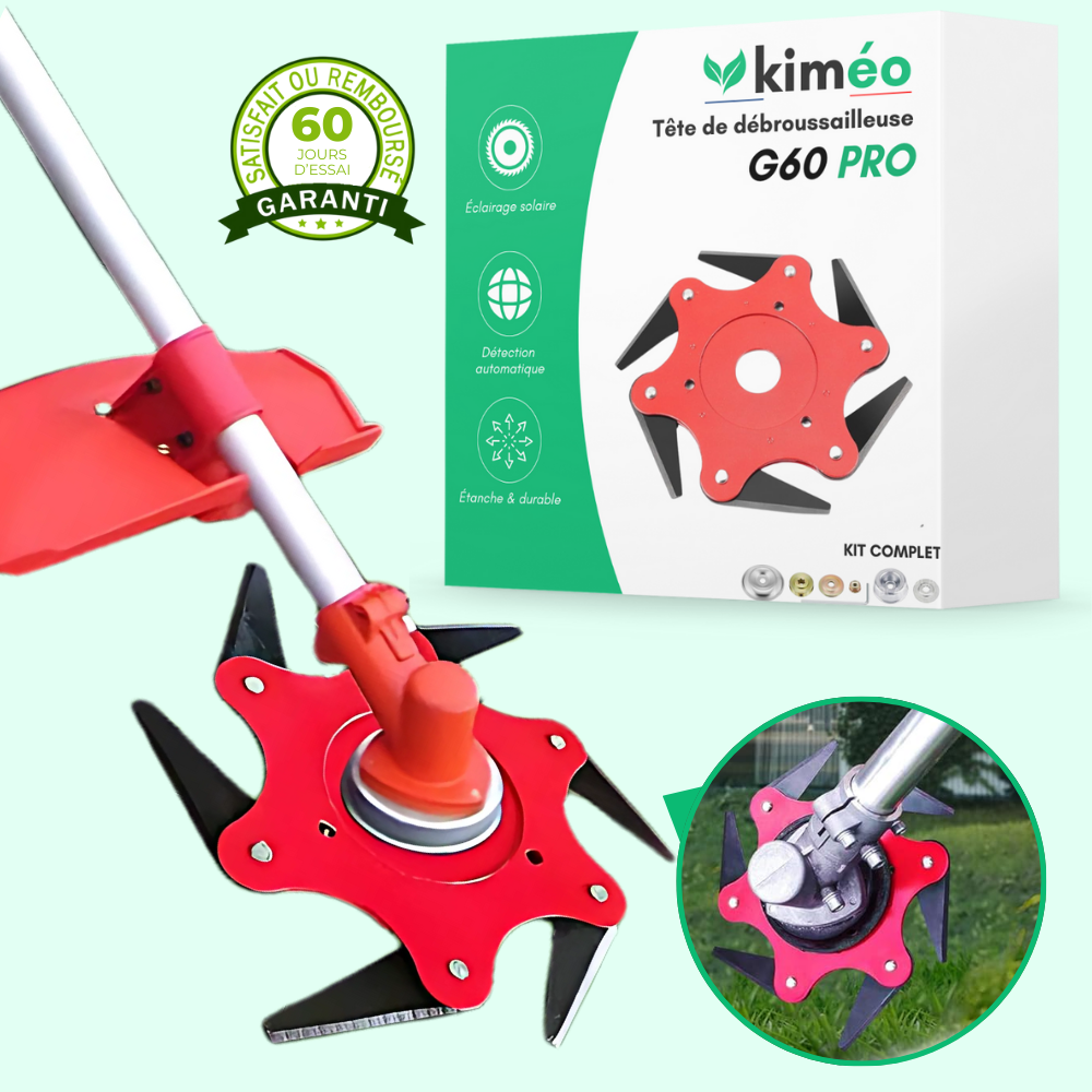 G60 PRO Universal-Schneidkopf – Vielseitiges Werkzeug für einen makellosen Garten