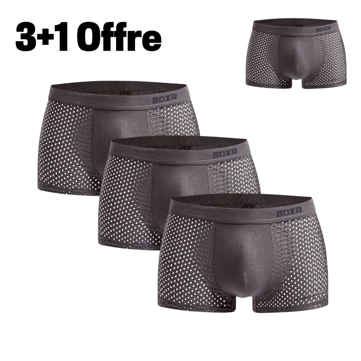 BOXR | Bambus-Boxershorts 2.0 – 3 kaufen, 1 gratis