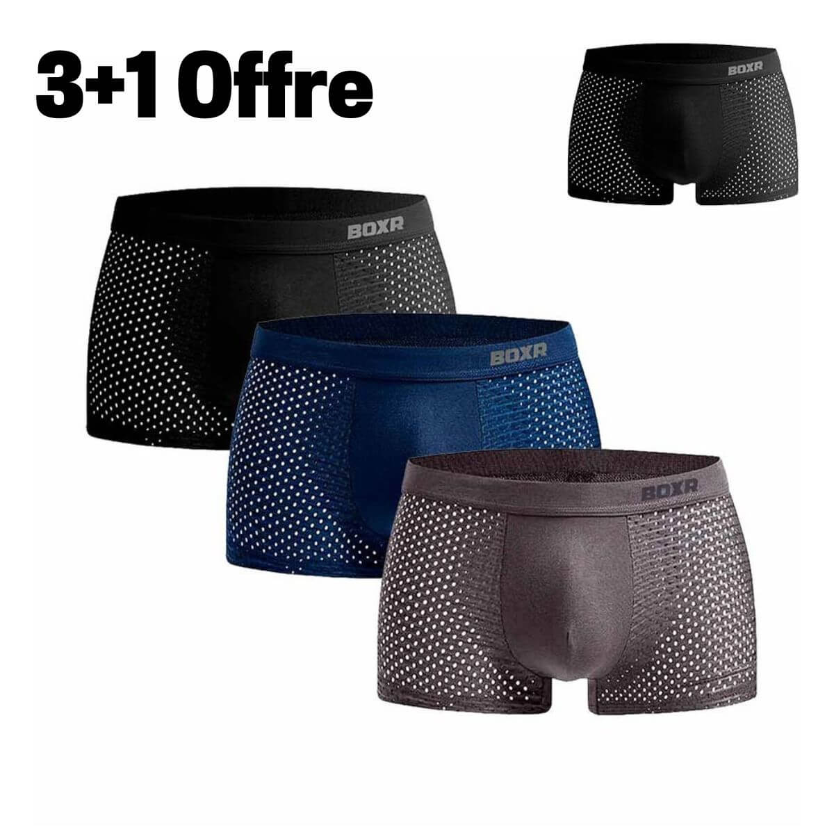 BOXR | Bambus-Boxershorts 2.0 – 3 kaufen, 1 gratis