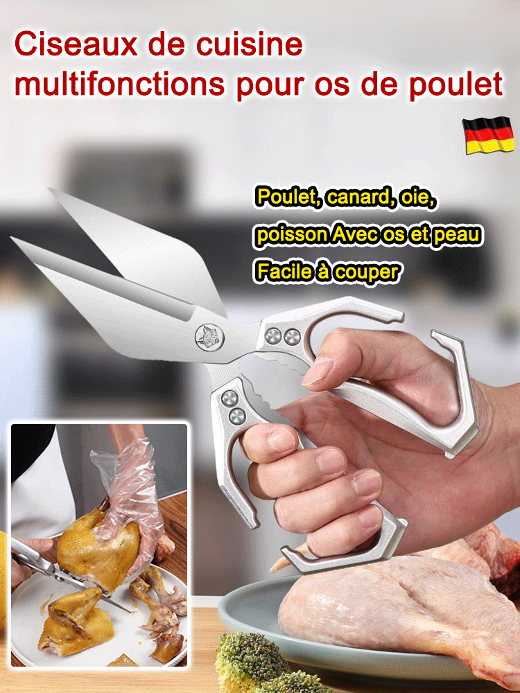 Neue und verbesserte SK5 Hühnerknochenschere mit großem Scherkopf