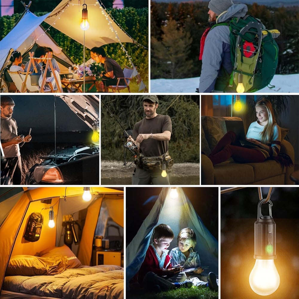 Nur noch heute im Angebot! 🔥 Neue Vintage-Solar-Campinglampe mit Haken (Modelljahr 2025)
