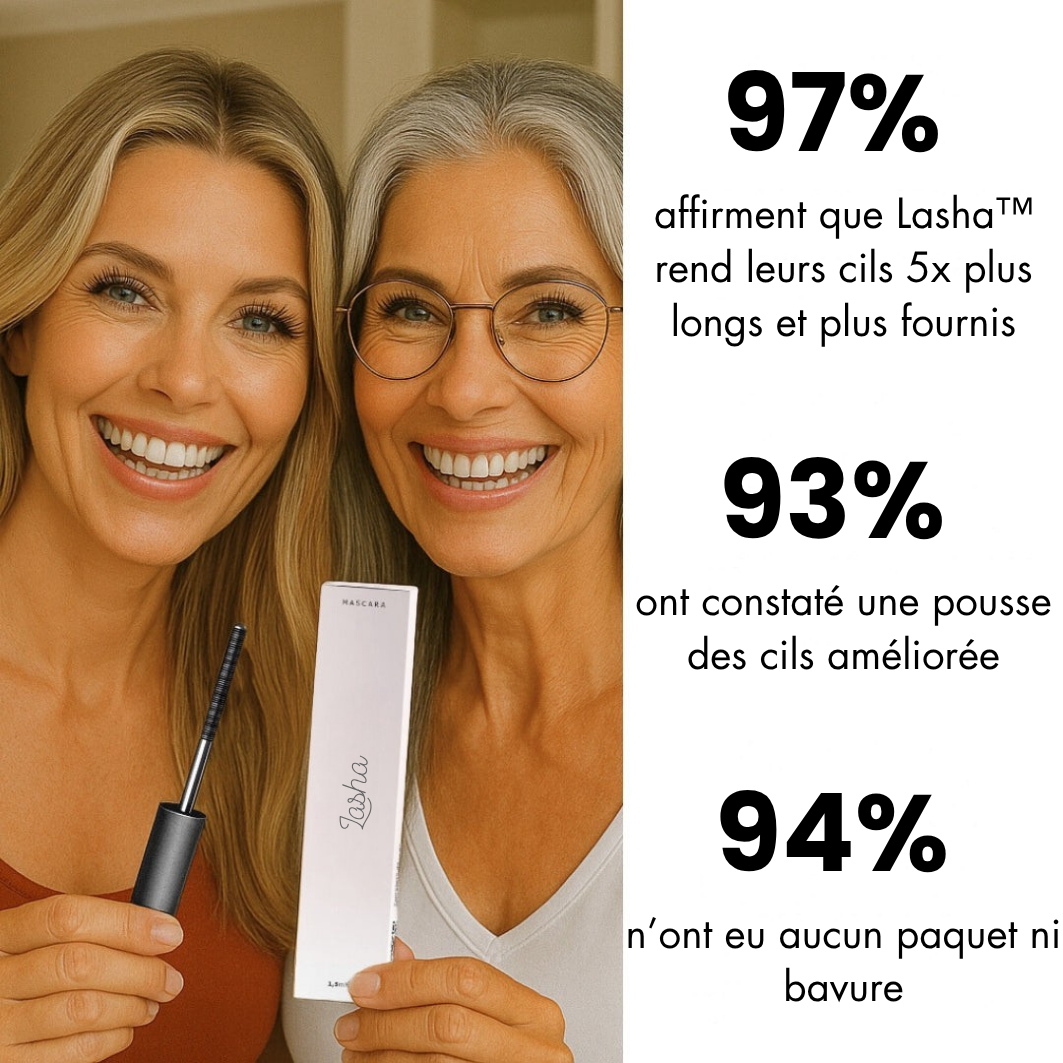 Lasha™ - Verschönert Ihre Wimpern den ganzen Tag lang