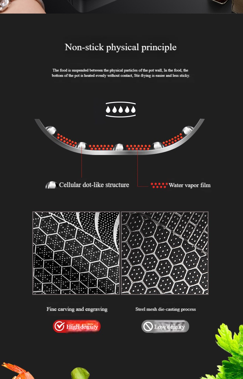 🏠🚀50 % Rabatt!!! 🍳Hochwertige Antihaft-Bratpfanne mit Deckel