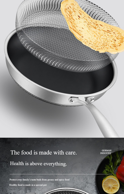 🏠🚀50 % Rabatt!!! 🍳Hochwertige Antihaft-Bratpfanne mit Deckel