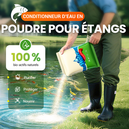 🌊500 g Premium-Teichpflegepulver | Wasserklärer &amp; Algenbekämpfung🐟🌿 