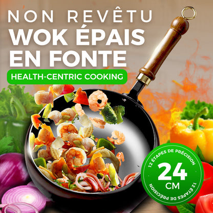 🔥Zeitlich begrenztes Angebot🔥Dickwandiger, unbeschichteter Eisentopf 