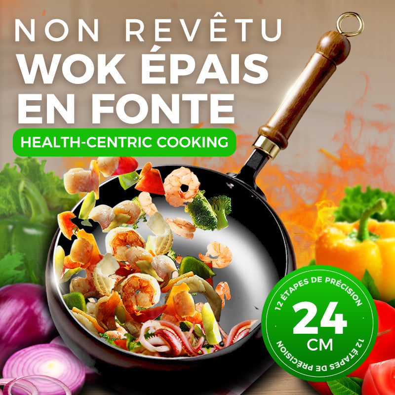 🔥Zeitlich begrenztes Angebot🔥Dickwandiger, unbeschichteter Eisentopf 