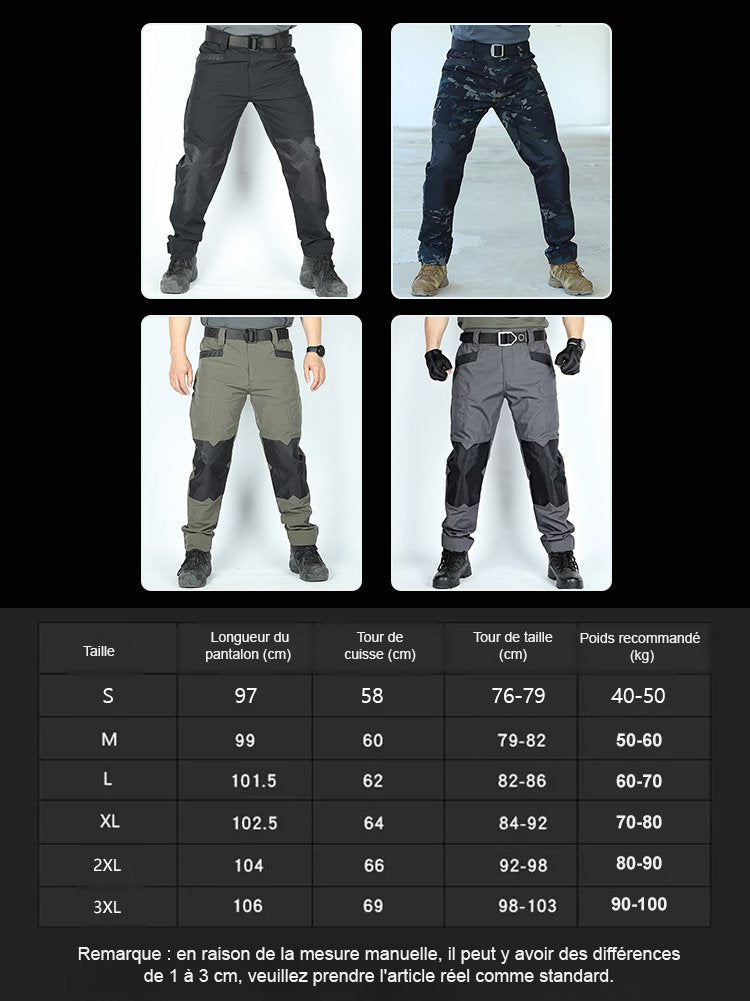 Wasserdichte und dehnbare taktische Herrenhose 