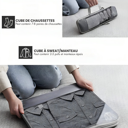 Packzy - Packung mit 5 Kompressionswürfeln