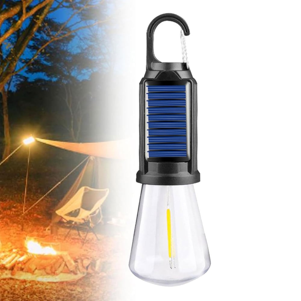 Nur noch heute im Angebot! 🔥 Neue Vintage-Solar-Campinglampe mit Haken (Modelljahr 2025)