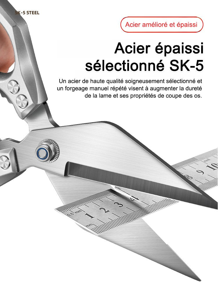 Neue und verbesserte SK5 Hühnerknochenschere mit großem Scherkopf 