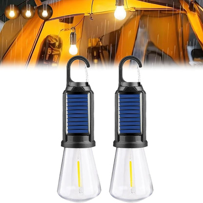 Nur noch heute im Angebot! 🔥 Neue Vintage-Solar-Campinglampe mit Haken (Modelljahr 2025)