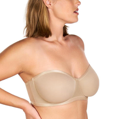 🏆 Nr. 1 Bestseller 🏆 Verwandlungsfähiger, trägerloser Minimizer-Bandeau-BH für Damen