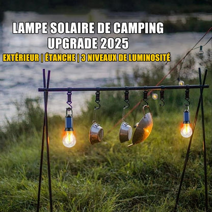 Nur noch heute im Angebot! 🔥 Neue Vintage-Solar-Campinglampe mit Haken (Modelljahr 2025)