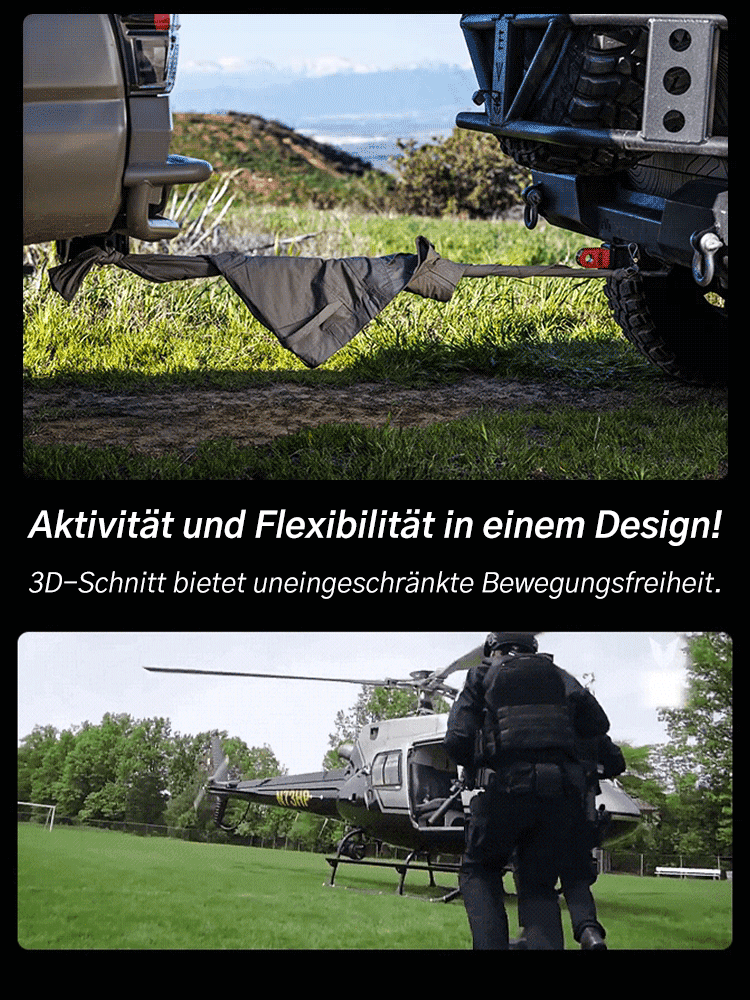 Herren elastische wasserdichte taktische Hose 