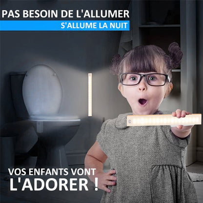 Wiederaufladbare magnetische LED-Leuchten mit intelligentem Sensor, kein Bohren erforderlich