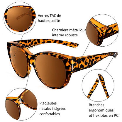 Shaydz™ | Sonnenbrille mit UV400-Schutz, geeignet für Brillenträger
