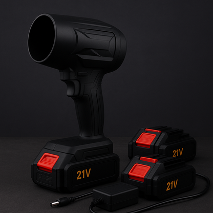 LeafBreeze™ | Akku-Laubbläser für die schnelle Beseitigung von Laub, Schmutz, Staub und alltäglichem Unrat 