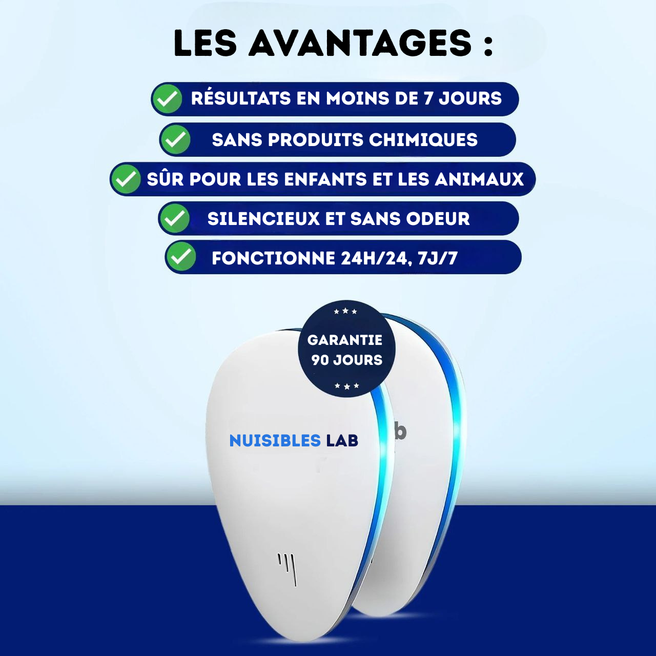 Pest Lab™ – Ultraschall-Schädlingsbekämpfer – 2 kaufen, 4 gratis erhalten