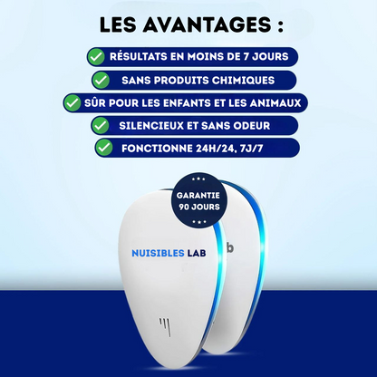 Pest Lab™ – Ultraschall-Schädlingsbekämpfer – 2 kaufen, 4 gratis erhalten