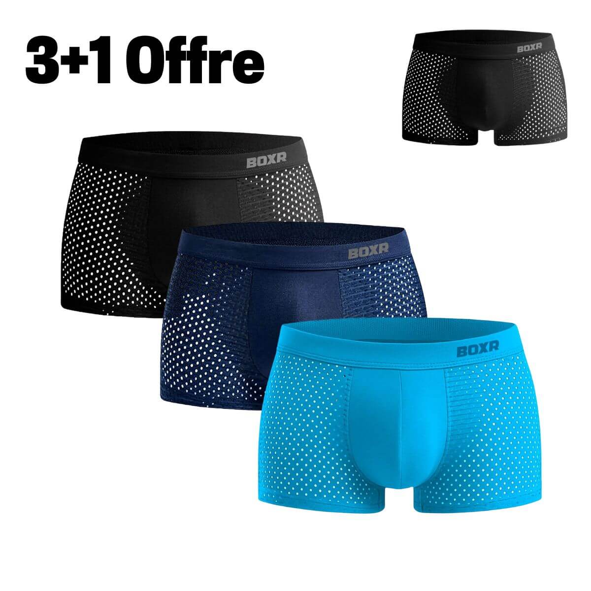 BOXR | Bambus-Boxershorts 2.0 – 3 kaufen, 1 gratis