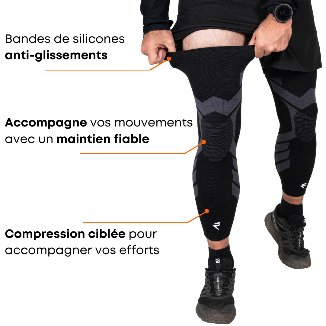 Kompressionsbandage V2 für Knie und Beine 