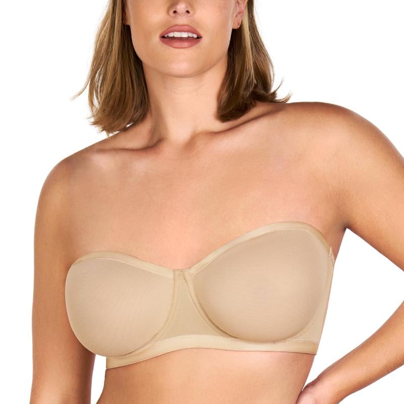 🏆 Nr. 1 Bestseller 🏆 Verwandlungsfähiger, trägerloser Minimizer-Bandeau-BH für Damen