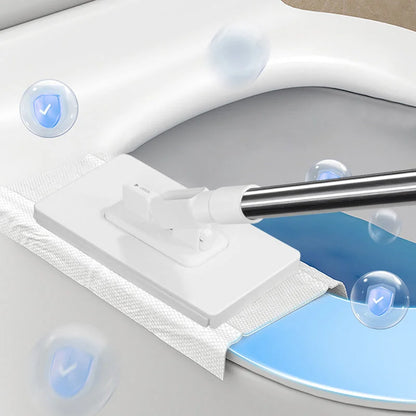 Einweg-Staubmopp mit 4 wiederverwendbaren Tüchern