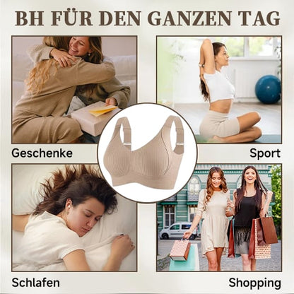 🎁Letzter Tag: 1 kaufen, 3 Packungen erhalten (ICH NUR 8,33 €)🔥Superfestiger, großer Vollschalen-BH, ganztägiger Komfort, kein Hängen mehr 
