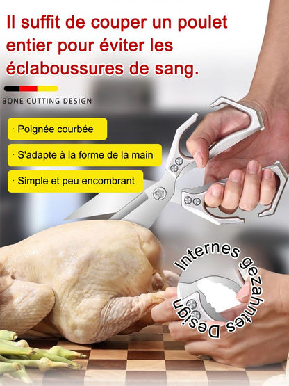 Neue und verbesserte SK5 Hühnerknochenschere mit großem Scherkopf 