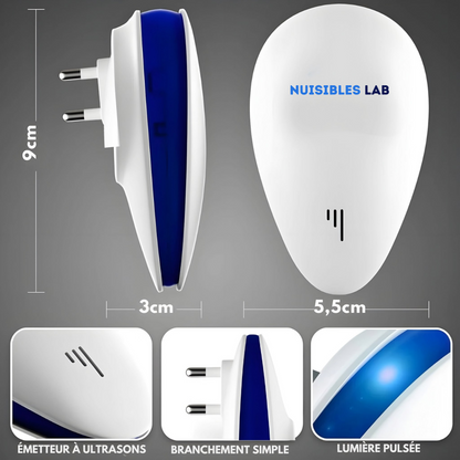 Pest Lab™ – Ultraschall-Schädlingsbekämpfer – 2 kaufen, 4 gratis erhalten