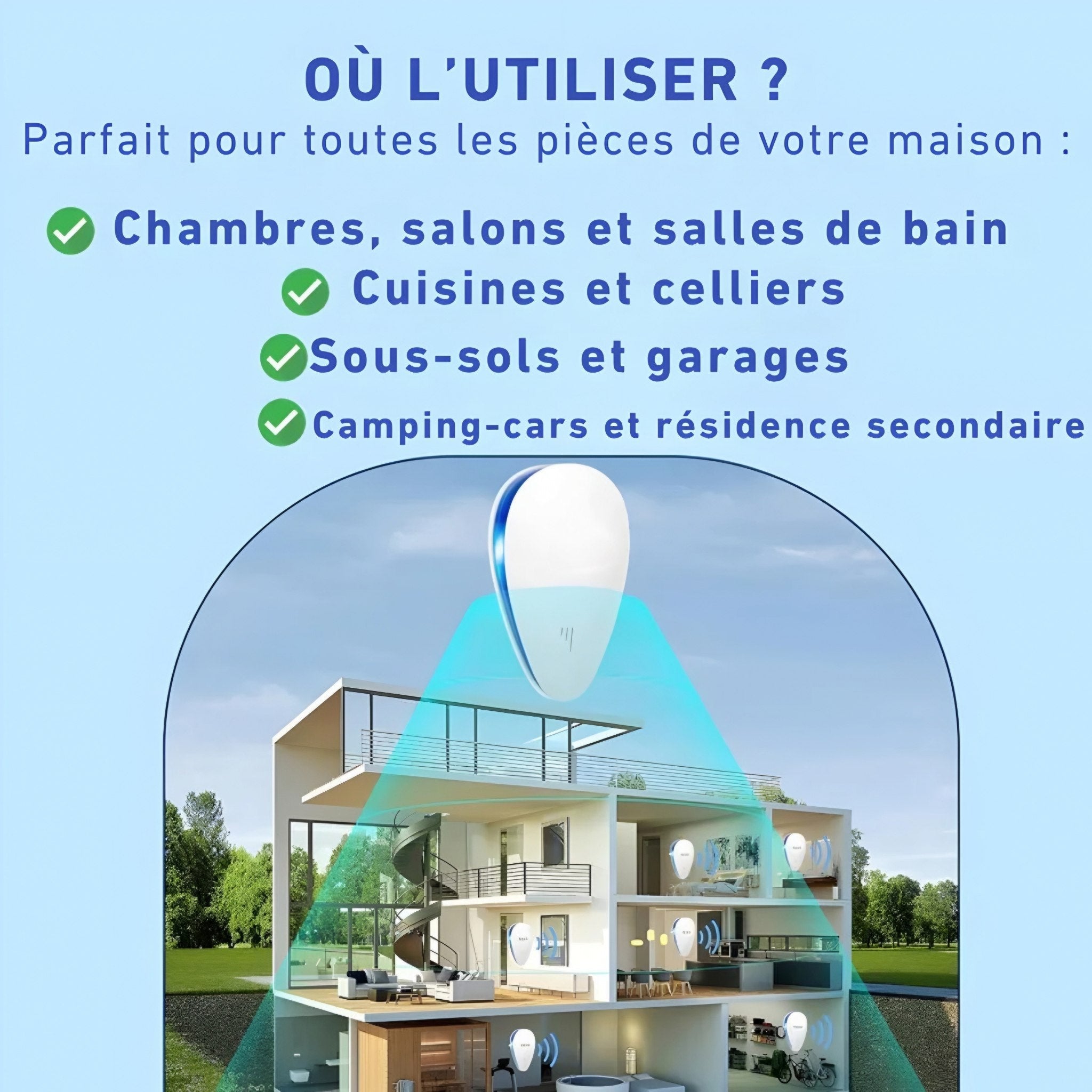 Pest Lab™ – Ultraschall-Schädlingsbekämpfer – 2 kaufen, 4 gratis erhalten