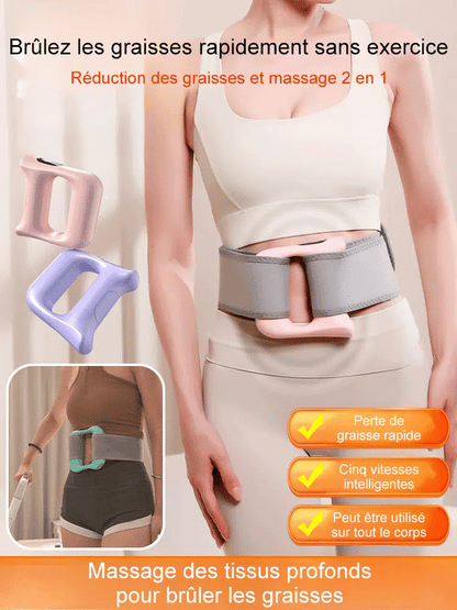 🔥 Vibrationsring-Massagegerät aus Kunststoff für die Faszien [kein Training erforderlich] Abnehmen im Liegen, 10 Minuten täglich, 10 kg Gewichtsverlust in 7 Tagen 🔥 