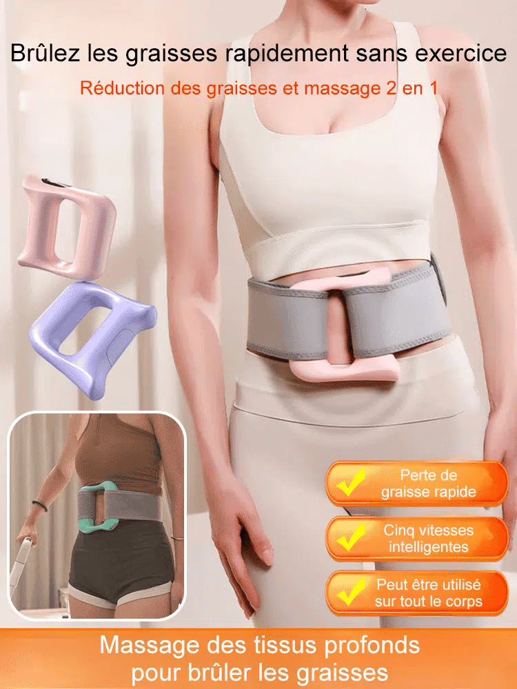 🔥 Vibrationsring-Massagegerät aus Kunststoff für die Faszien [kein Training erforderlich] Abnehmen im Liegen, 10 Minuten täglich, 10 kg Gewichtsverlust in 7 Tagen 🔥 