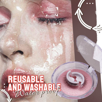 👁️ ACHETEZ 1 OFFREZ 1! ✨ Cils Auto-Adhésifs Imperméables & Réutilisables - Effet Naturel & Léger pour un Regard Magnétique en 5 Secondes 🌟💫